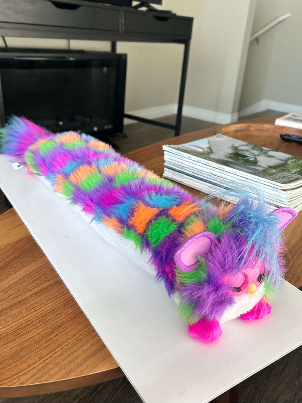 Hasbro Furby DJ interactive Colorful Plush Cat Toy - Multicolor - Picture 3 of 12